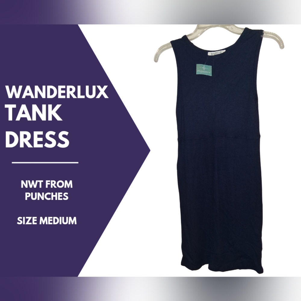 Wanderlux Navy Tank Dress From Punchy's